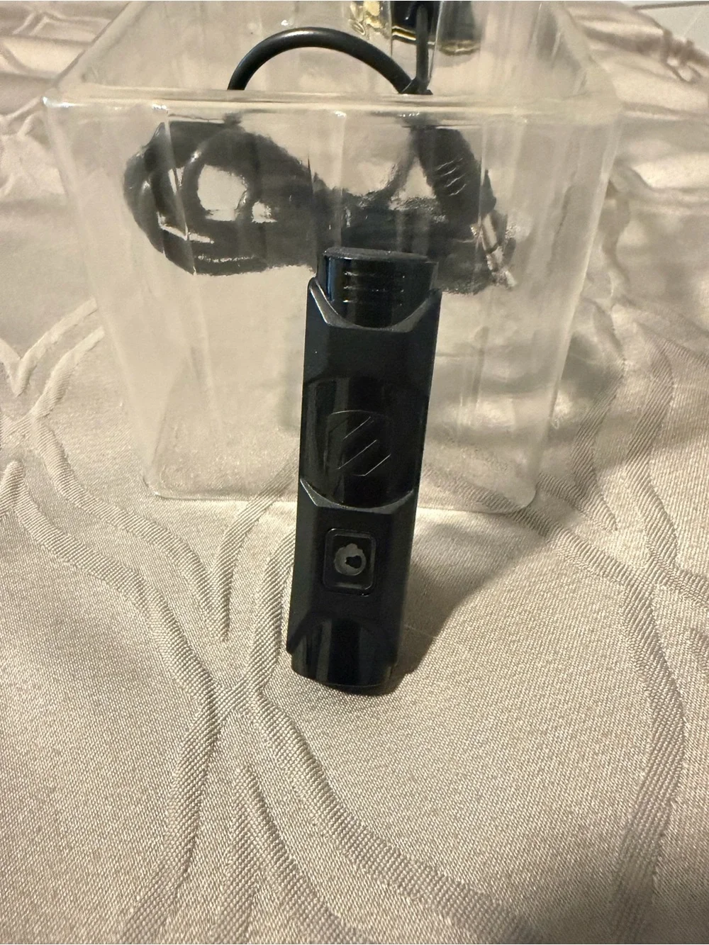 Black Bluetooth Hands-Free Car Kit